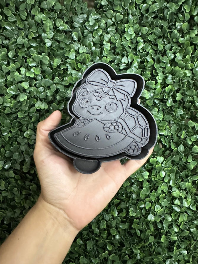 Turtle w/ watermelon slice