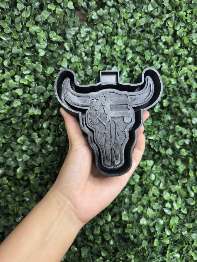 American bull skull