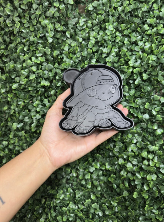 Turtle w/ backwards cap