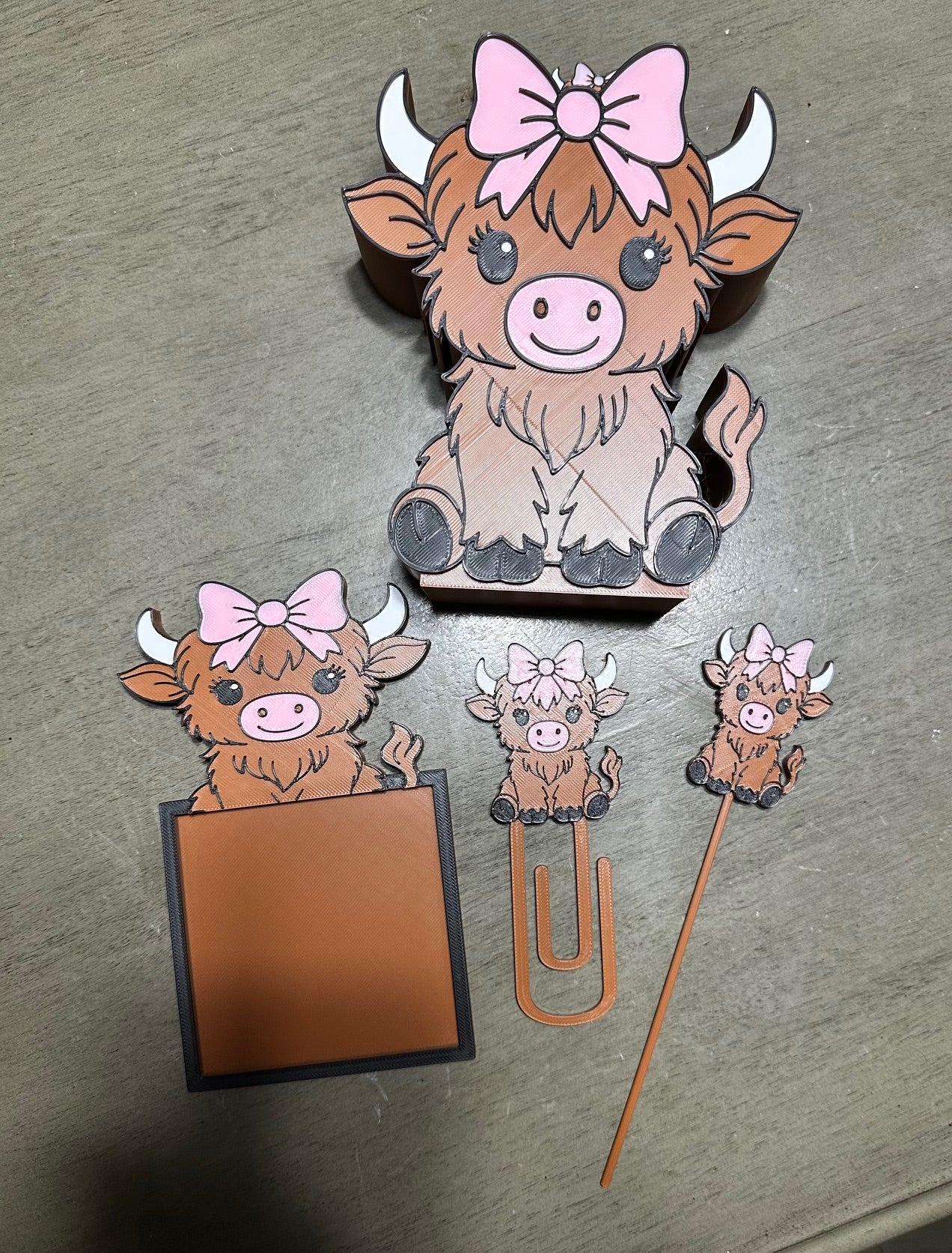 Highland Cow set- DIGITAL FILE